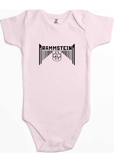 Zepplin Giyim Rammstein Wall Sarı Bebek Body Zıbın