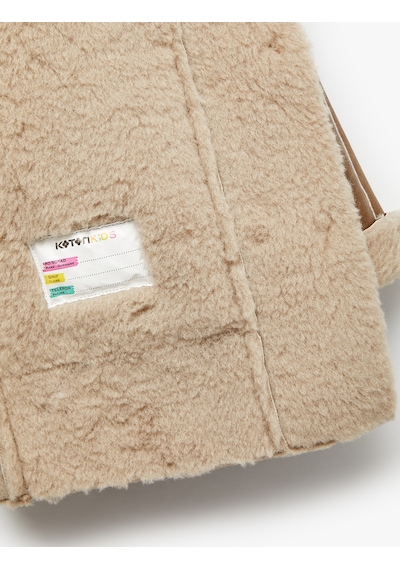 Koton Suni Kürklü Peluş Yaka Kruvaze Uzun Suni Deri Kaban Kahverengi 6wkg00022aw Kahve Koton Suni Kürklü Peluş Yaka Kruvaze Uzun Suni Deri Kaban Kahverengi 6wkg00022aw Kahve