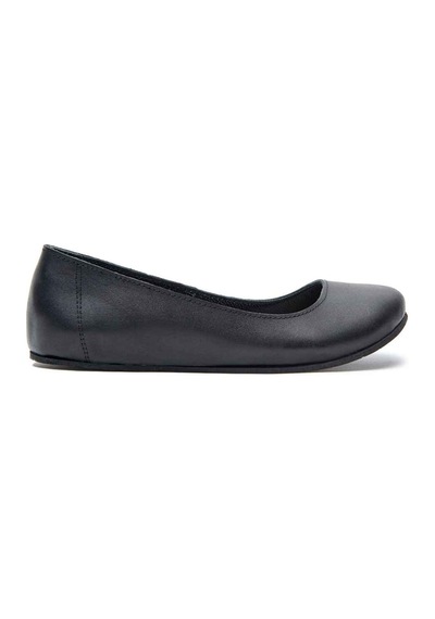 Comfortfusse Velda - Kadın Ortopedik Hakiki Deri Babet Ayakkabı Siyah
