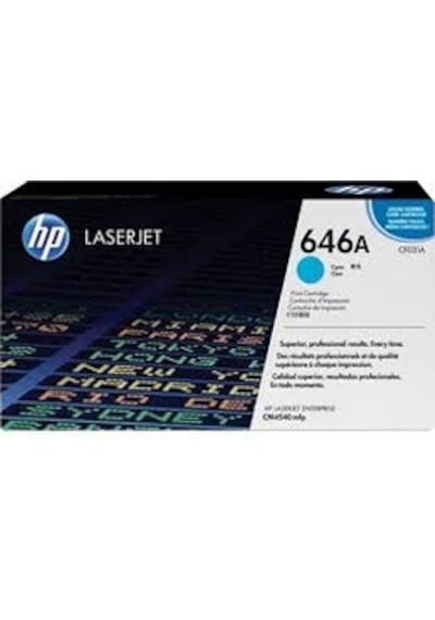 Hp Cf031A (646A) Mavi Toner - Laserjet Cm4540