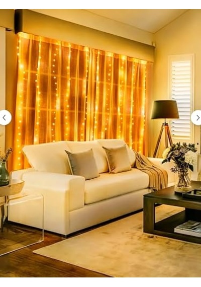 Yılbaşı Ağacı Ve Oda Dekorasyon Kumandalı 8 Ayrı Moda Sahip 3x3m 300x300cm Perde Led 10 Saçaklı Sarkıtlı 300 Diğer