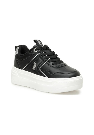 U.s. Polo Assn. Clarke 5fx Kadın Sneaker Siyah Siyah
