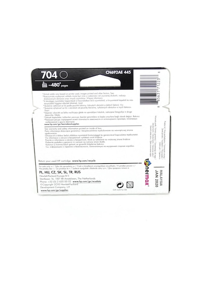 Hp 704 Cn692A Siyah Kartuş/ Hp Deskjet 2060 / K110A / J51