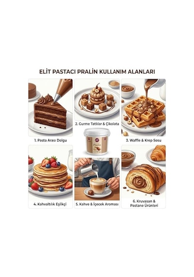 Elit Pastacı Ezme Pralin Fındık 11 Kg