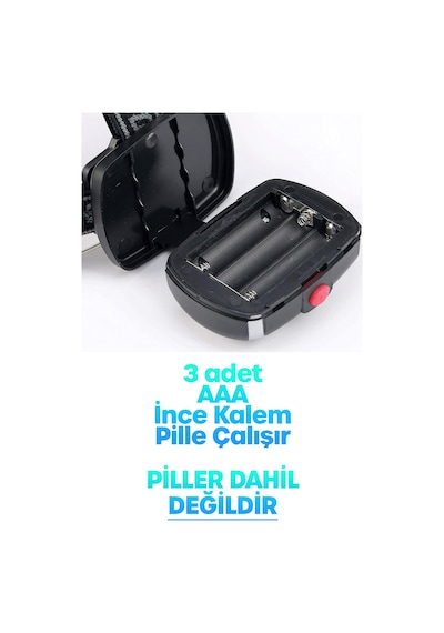 3 Modlu Pilli Kafa Lambası Kampçı Tamirci Balıkçı Outdoor Kafa Feneri Işığı K4115 Çok Renkli