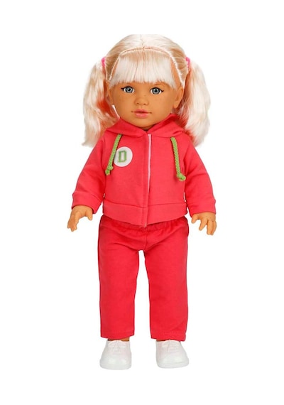 Sunman İna Sporty Bebek 45 Cm Koyu Pembe Eşofman S00040051