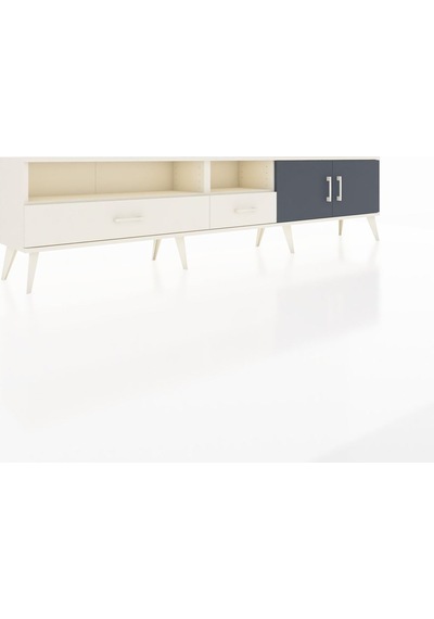 Arges Tv Ünitesi 3 Raflı 2 Çekmeceli 2 Kapaklı 220x30x51 Aytaşı-antrasit/aytaşı Antrasıt/aytası - Aytası Arges Tv Ünitesi 3 Raflı 2 Çekmeceli 2 Kapaklı 220x30x51 Aytaşı-antrasit/aytaşı Antrasıt/aytası - Aytası