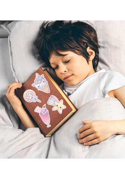 Lexroo 25'li Su Geçirmez Opak Sticker Seri : 21 Çok Renkli