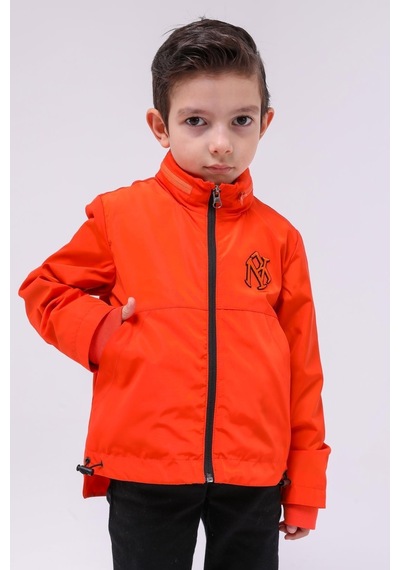 Benitto Kids Erkek Çocuk Mevsimlik Yağmurluk Ceket 51296-turuncu Turuncu
