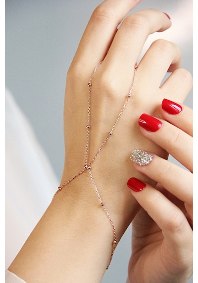 Gümüş Rose Gold Kaplamalı Toplu Şahmeran - B083401