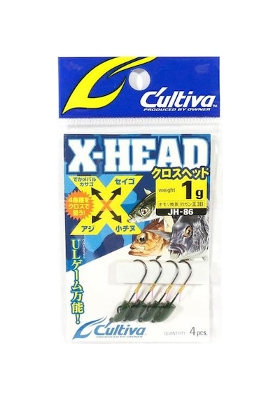 11681 Cultiva X-head Lrf Jighead 4 Adet Standart