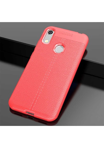 Huawei Honor 8A Kılıf Deri Tarzı Niss Silikon Case