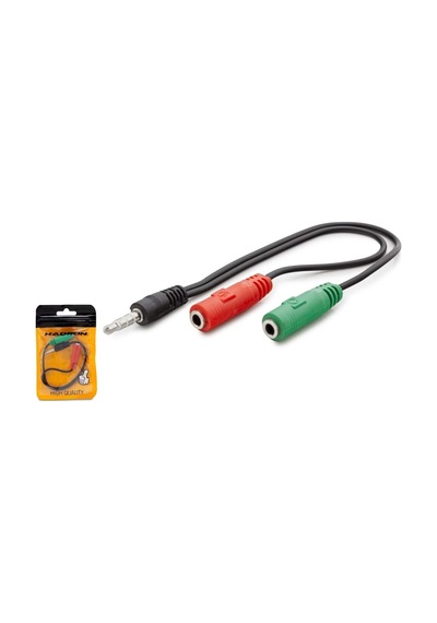 Hadron Hn4708 Mikrofon Kulaklik Kablo M2F 20Cm