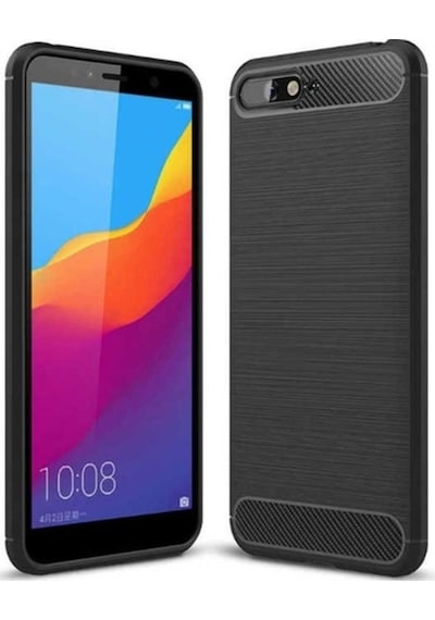 Huawei Y6 2018 Kılıf Zore Room Silikon Kapak Siyah