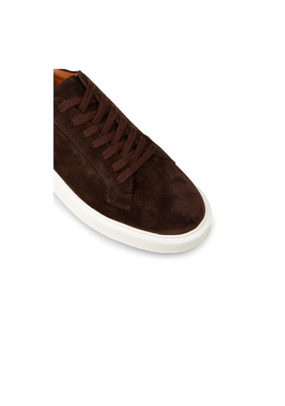 Deery Erkek Hakiki Süet Kahverengi Sneaker Ayakkabı - E4182mkhve01 Kahverengi