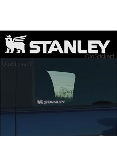 Stanley Logo Özel Yeni Sticker Set 2 Adet 14 2 Cm