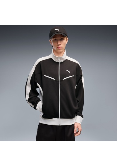 Puma T7 Retro Erkek Siyah Ceket 636733-01