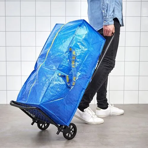 Ikea Frakta Çanta, Mavi, 73x35x30 Cm 76 Lt