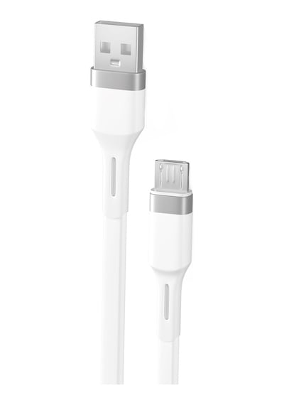 Teknonet Tn-dc02 Plastik 100 Cm Micro Şarj Ve Data Kablosu Beyaz