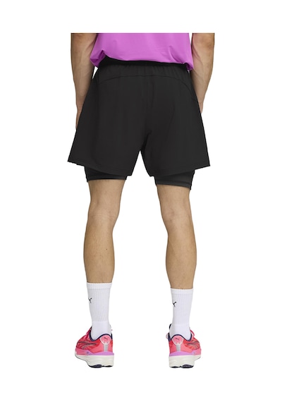 Puma X Hyrox Dryelite 2in1 Erkek Siyah Antrenman Şort 52856601