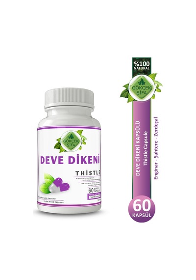 Gökçek Şifa Deve Dikeni (Milk Thistle Capsule) 60 Kapsül