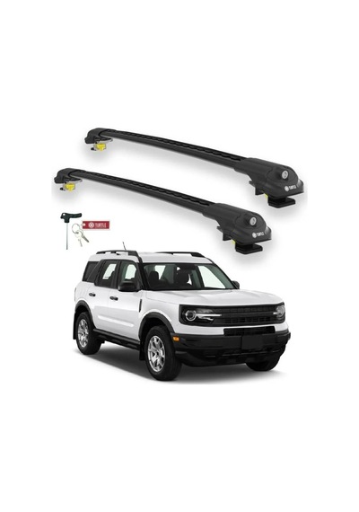 Turtle Ford Bronco Sport Cx430 2021-2025 Ara Atkı Air1 Siyah