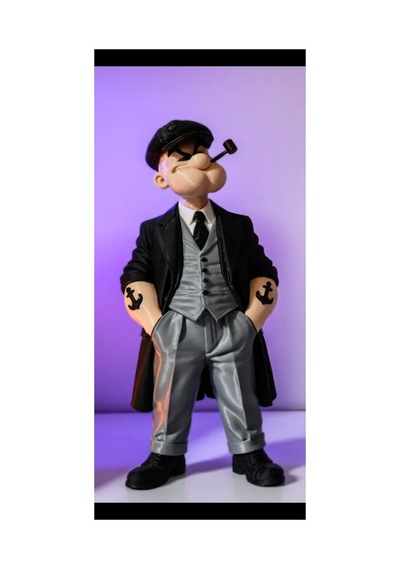 Temel Reis Figür 20 Cm Popeye Figür 20 Cm