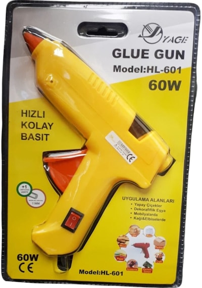 Elektrikli Silikon Tabancası 60w 1 Adet Mum Hediyeli Renk Için Bize Yazabilirsiniz