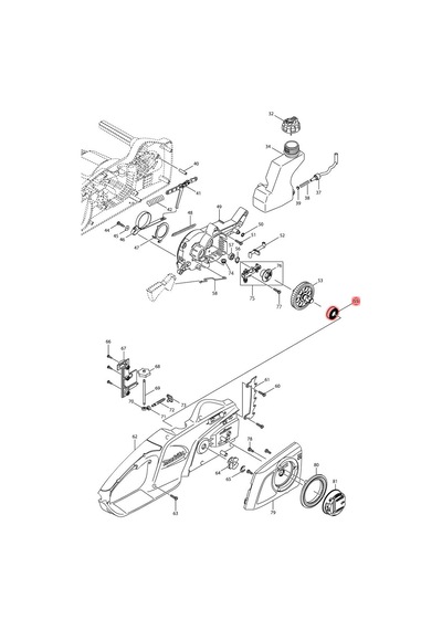 Makita UC4041A Rulman 6001 Ürün Kodu 210106-8