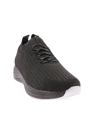 Dgn 842-23y Kadin Bağcikli Lazerli Sneaker Ayakkabi 842-1986-R1534 Siyah