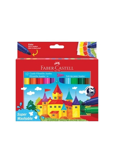 Faber-castell Okul Öncesi Jumbo Boyama Seti 6 Parça Renkli Eğlenceli Boyama