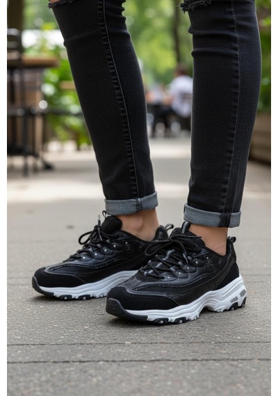 Tuğba Ortopedi 387 Kadın Rahat Sneaker Siyah