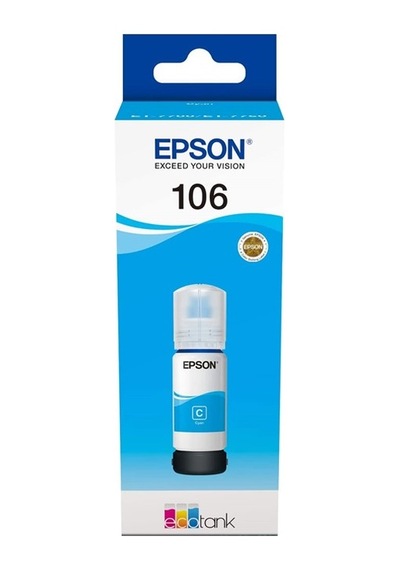 Epson 106 Mavi Mürekkep Kartuş (C13T00R240)