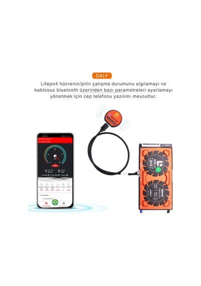 Daly Smart Bms Bluetooth Modül Adaptörü