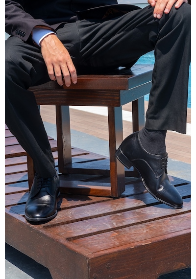 Klasik Dikişli Model +7 +9 cm Boy Uzatan Gizli Topuk Ayakkabı