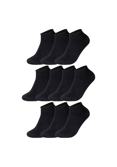 Giorgina Ferri 10'lu Kutu Bambu Premium Dikişsiz Bay - Sneaker Çorap