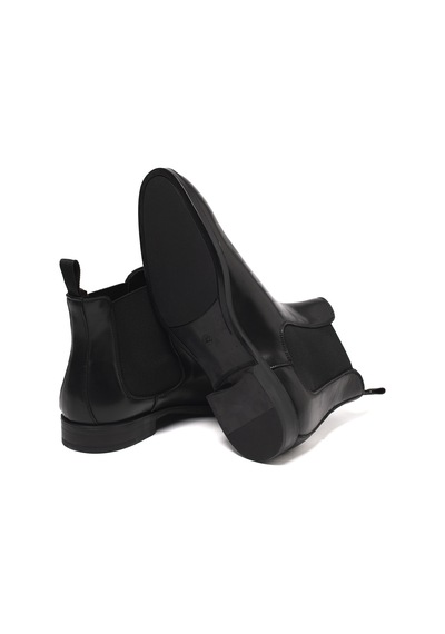 Nero Black Bot Erkek 1027-vıtello Dino Draghi Chelsea Boot Siyah