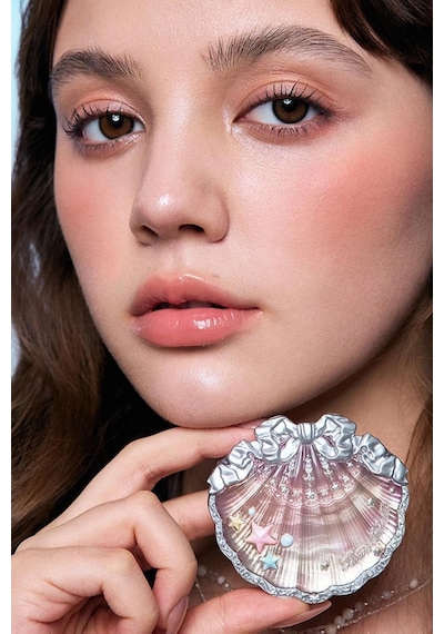 Flower Knows Shell S Jewel Silk Satin Blush Berry Milk Allık Allıklar 04 Beach Starfish