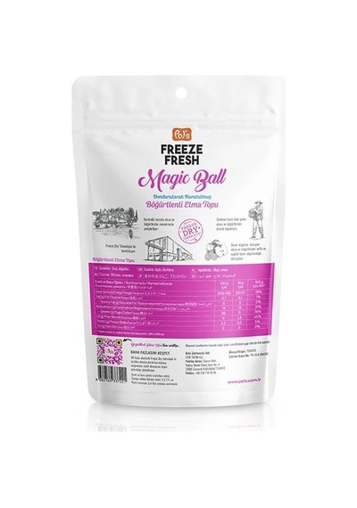 Mey İthalat Pol S Freeze Fresh Magic Ball Böğürtlenli Elma Topu 16 Gr