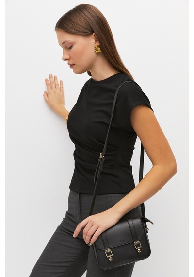 K&s Mini Çapraz Askılı Çanta Siyah