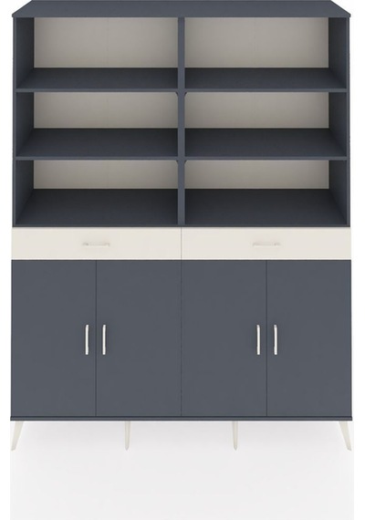 Hyperion Gardrop 10 Raflı 2 Çekmeceli 4 Kapaklı 176x44x221 Antrasit-antrasit/aytaşı Antrasit/aytaşı Hyperion Gardrop 10 Raflı 2 Çekmeceli 4 Kapaklı 176x44x221 Antrasit-antrasit/aytaşı Antrasit/aytaşı
