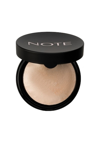 Note Cosmetique Baked Highlighter Işıltılı Fırınlanmış Toz Aydınlatıcı - 01 Moonlight