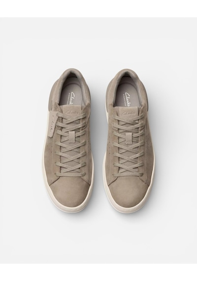 Clarks Courtlite2 Run Grey Nubuck Erkek Gri Spor Ayakkabı 26181294 Gri