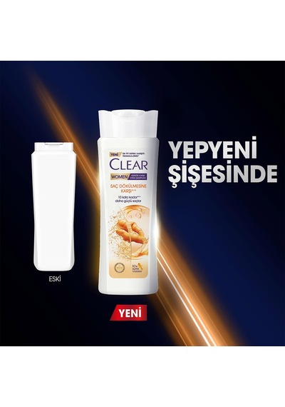 Women Saç Dökülmesine Karşı Zencefil Özü Kepeğe Karşı Etkili Şampuan 350 Ml