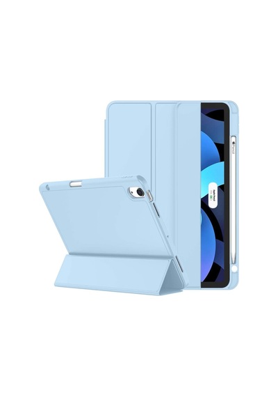 Apple Uyumlu iPad Air 11inç M2 2024 Kılıf Pen Charge Kalem Bölmeli A2902 A2903 A2904