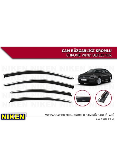 Niken Vw Passat B8 Kromlu Cam Rüzgarlığı 2015 Üzeri