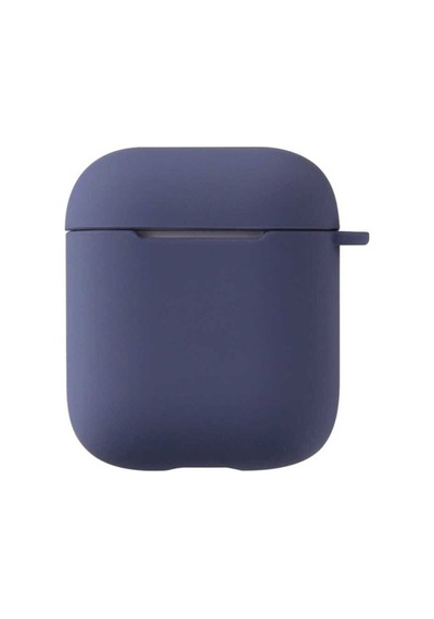 Apple AirPods Uyumlu Kılıf Zore Airbag 11 Silikon Lavendery Gray