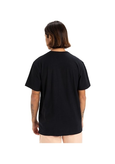 Quiksilver Slub Roundneck Erkek T-shirt-29758 Siyah