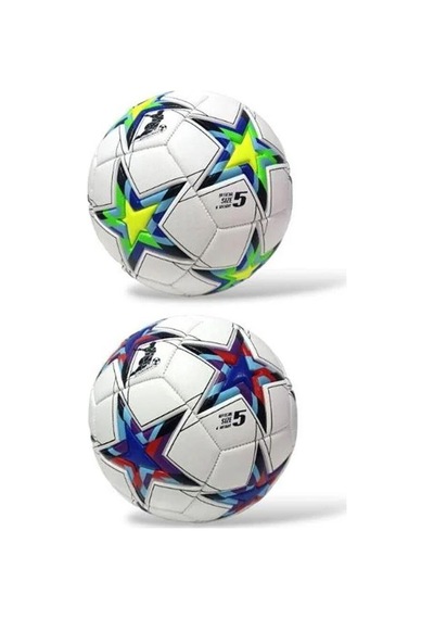 Jooko 20 Cm Oyuncak Futbol Topu - Dayanıklı Dikişli Plastik Deri Çocuk Ve Bahçe Futbol Topu Çok Renkli