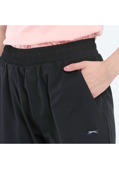 Slazenger RECIPE I Kadın Cepli Siyah Eşofman Altı